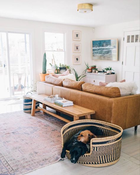 About Us | Jess Ann Kirby New England Homes, Retro Home Decor, Boho Living Room, A Living Room, Retro Home, Cozy Living Rooms, My New Room, Living Room Inspiration, 인테리어 디자인