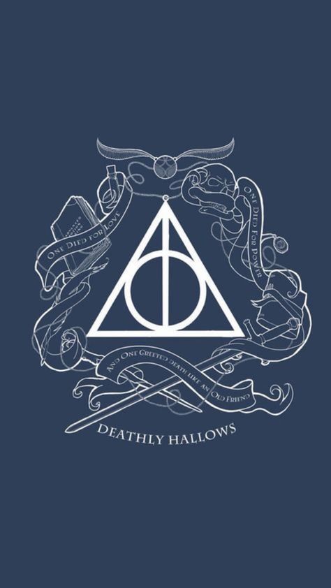 Deadly Hallows, Harry Potter Iphone Wallpaper, Harry Potter Wallpaper Phone, Harry Potter Symbols, Harry Potter Iphone, Harry Potter Background, Harry Potte, Harry Potter Deathly Hallows, The Deathly Hallows