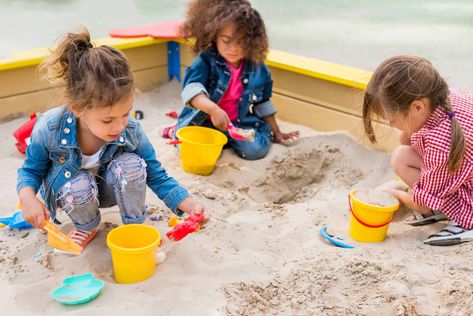 Play Sand, Preschool Stem, Early Learning Centre, Nature Play, Physical Development, Childhood Education, Sandbox, Early Childhood Education, Learning Centers