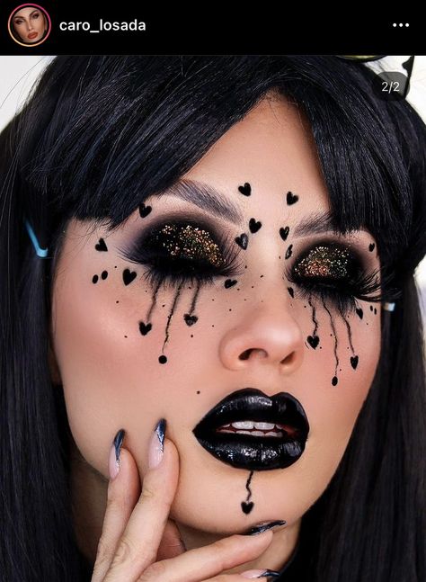 Saw Makeup, Birthday Makeup Looks, Halloween Makeup Diy, Halloween Eye Makeup, Face Art Makeup, Rave Makeup, Valentines Day Makeup, Birthday Makeup, Horror Makeup