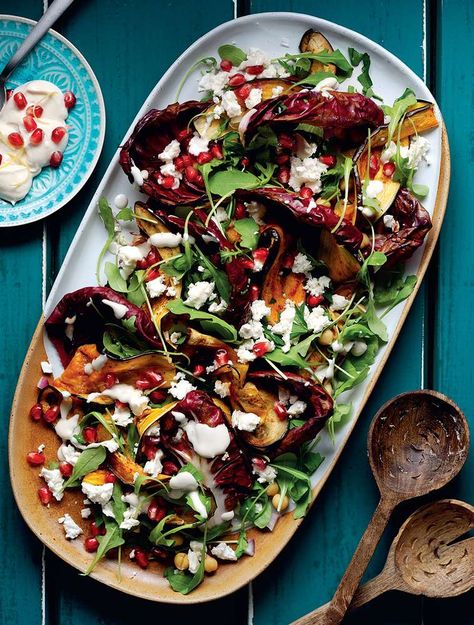 Aubergine Salad, Roasted Aubergine, Yotam Ottolenghi Recipes, Aubergine Recipe, Roasted Vegetable Salad, Ottolenghi Recipes, Warm Salad, Roasted Vegetable, Vegetarian Lunch