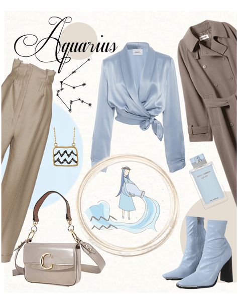 Aquarius ♒ outfit ideas | Aquarius Aesthetic Fashion, Aquarius Dress, Venus In Aquarius Style Aesthetic, Aquarius Outfit Ideas, Aquarius Fashion Aesthetic, Aquarius Rising Aesthetic Outfit, Aquarius Rising Outfits, Aquarius Outfits Style, Aquarius Rising Style