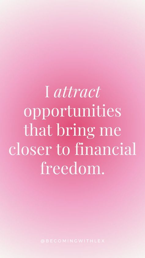 Money Affirmations Money Goals Quotes, Real Estate Vision Board, Affirmation Money, Affirmations For Abundance, 10 Affirmations, Money Manifest, Money Affirmation, Law Of Karma, Money Blocks