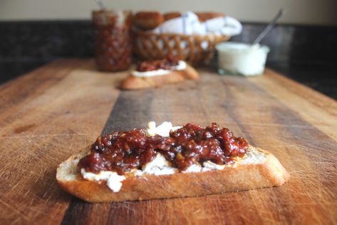 Sundried Tomato Jam Baguette Crostini, Crudite Board, Prune Recipes, Cucumber Appetizers, Crostini Recipe, Toasted Baguette, Cranberry Chicken Salad, Crostini Appetizers, Cucumber Bites