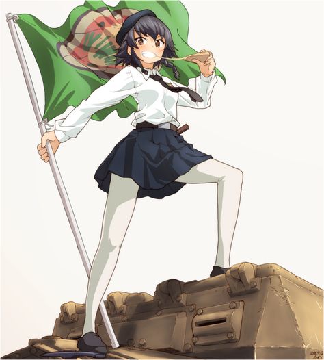 Flag Drawing, Flag Food, Shirt Drawing, Body Poses, Girls High, Manga Pictures, Green Shirt, Best Funny Pictures, Meme Pictures