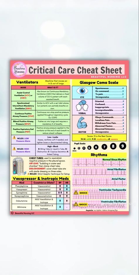 Medications Nursing, Glasgow Coma Scale, Patient Care Tech, Patient Care Technician, Nursing Cheat Sheet, Nursing Cheat, Nursing Assessment, Nursing School Essential, Nursing Care Plan