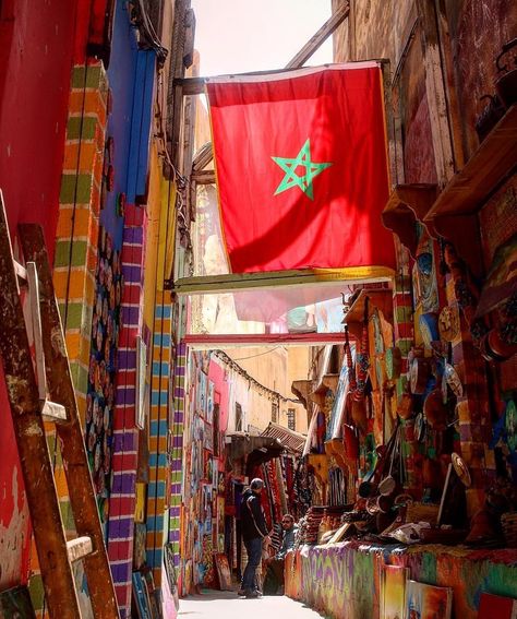 Morocco Morroco Flag, Moroccan Flag, Moroccan Aesthetic, My Other Half, Marrakech, Pretty Things, Morocco, Vision Board, Flag