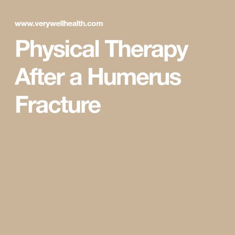 Humerus Fracture, Health Reset, Healing Thoughts, Body And Soul, Physical Therapy, Healthy Body, Natural Health, Surgery, Physics