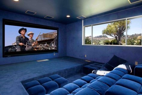 Check Out John Mayer’s $13.4 Million Beverly Hills Home Basement Luxury, Small Home Theaters, Basement Home Theater, Home Cinema Room, Best Home Theater, Beverly Hills Houses, Home Theater Setup, At Home Movie Theater, Home Theater Speakers