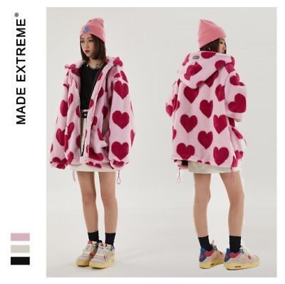 Hoodie Jacket Women, Cotton Clothes, Vintage Heart, 영감을 주는 캐릭터, Streetwear Women, Looks Vintage, Cute Fashion, I Dress, Aesthetic Clothes