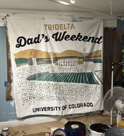 Dads Day Themes Sorority, Dads Day Banner Sorority, Dads Day Sorority, Dads Weekend Sorority, My Tie Sorority Banner, Dads Weekend Banner, Parents Weekend Banner, Dads Weekend Banner Sorority, Sorority Sheet Banners