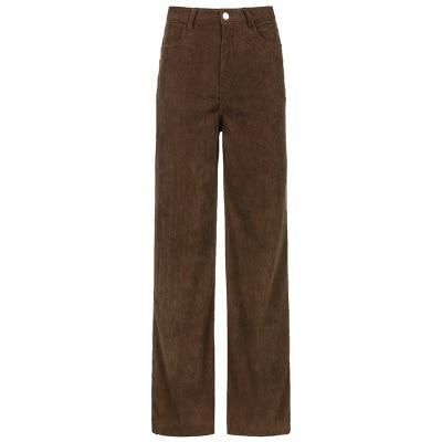 Brown Courdory Pants, Brown Baggy Pants, High Waist Baggy Pants, Indie Pants, Corduroy Wide Leg Pants, Png Clothes, Brown Trousers, Pants Y2k, Fred Weasley