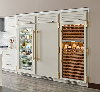 True Residential, Spring Interior Design, Food Storage Boxes, Wine Fridge, Boho Home, White Interior, Antique White, Dream Kitchen, A Kitchen