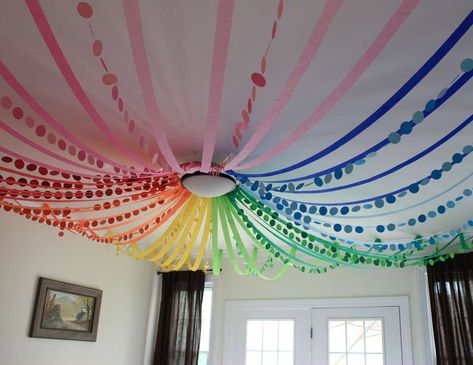 Yo Gabba Gabba! / Birthday "Yo Norah Norah!" | Catch My Party Rainbow Chandelier, Yo Gabba Gabba Birthday Party, Rainbow Bedroom, Rainbow Theme Party, Rainbow Parties, Yo Gabba Gabba, Gabba Gabba, Rainbow Connection, Rainbow Room