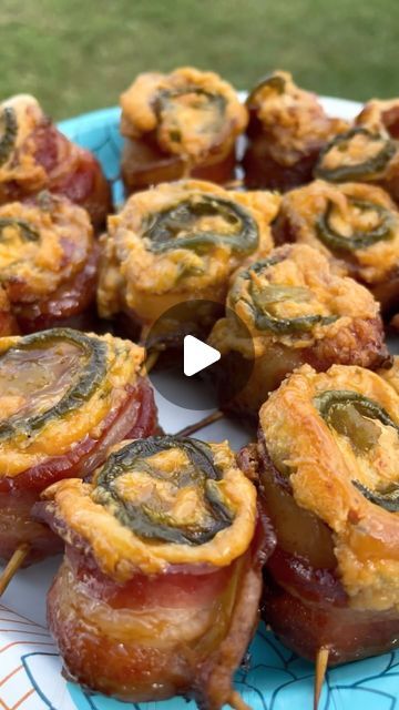 Jordan Hanger on Instagram: "Smoked pig shots with maple bourbon glaze   #pigshots #appetizers" Smoked Apples, Smoked Pig Shots, Pig Shots, Pig Shot, Maple Bourbon Glaze, Bacon Wrapped Chicken Bites, Bourbon Glaze, Stuffed Jalapenos With Bacon, Sausage Dishes