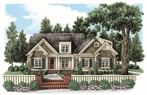 Traditional House Plan - 3 Bedrooms, 2 Bath, 2220 Sq Ft Plan 85-199 Basketball House, Frank Betz, Coastal Cottage Style, House Plans 3 Bedroom, Monster House Plans, Monster House, Farmhouse Style House Plans, Traditional House Plan, Wall Exterior