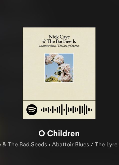 O Children Harry Potter, There Once Was A Boy Named Harry Song, If I Were A Butterfly Song Lyrics, Spotify Playlist Harry Potter, You And I One Direction Spotify, O Children Nick Cave, You’re On Your Own Kid Lyrics, Music Appreciation, Nick Cave