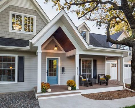 Amazing Gray by Sherwin Williams Grey House White Trim, Outside House Paint, Grey Exterior House Colors, Home Exterior Paint, Exterior Gray Paint, Exterior Paint Schemes, House Paint Ideas, New Home Exterior, Gray House Exterior