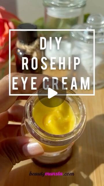 Modest Touch | Skin on Instagram: "🌹✨ Transform your eyes with 👇this DIY Rosehip Eye Cream!   🌸 Here’s how you can make your own nourishing eye cream at home:  1️⃣ Start with a base of pure Aloe Vera Gel – it soothes and hydrates the delicate skin around your eyes.  2️⃣ Add a few drops of Rosehip Oil – packed with antioxidants and vitamins, it helps to reduce fine lines and brighten dark circles.  3️⃣ Mix well until you achieve a smooth, creamy consistency.  4️⃣ Apply gently under your eyes before bed and let the magic happen overnight!  Get ready for brighter, youthful eyes with this simple yet powerful DIY! 🌟  #DIYBeauty #EyeCream #RosehipOil #AloeVera #SkincareRoutine #NaturalSkincare #ViralBeauty #GlowingSkin #SelfCare #BeautyTips #HolisticBeauty #SkincareLovers #HealthySkin #Viral Diy Eye Cream, Facial Tips, Pure Aloe Vera Gel, Beauty Facial, Eye Cream For Dark Circles, Face Soap, Pure Aloe Vera, Holistic Beauty, Rosehip Oil