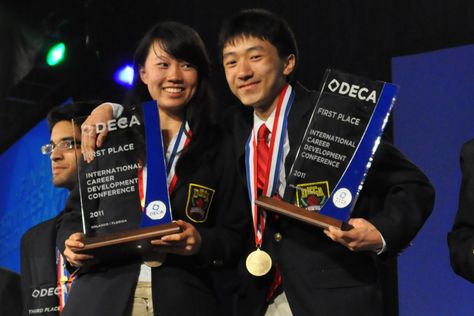 DECA 1st place Deca Club Aesthetic, Deca Icdc, Deca Club, Exam Motivation Quotes, Vision Board Success, Speech And Debate, Award Display, Goal Board, Exam Motivation