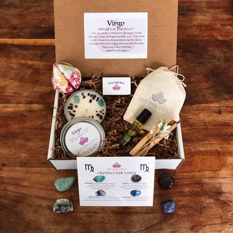 Sage And Rosemary, Virgo Gifts, Pineapple Sage, Gifts Box, 23 September, Garnet Crystal, Pink Lotus, Zodiac Gifts, Fortune Cookie