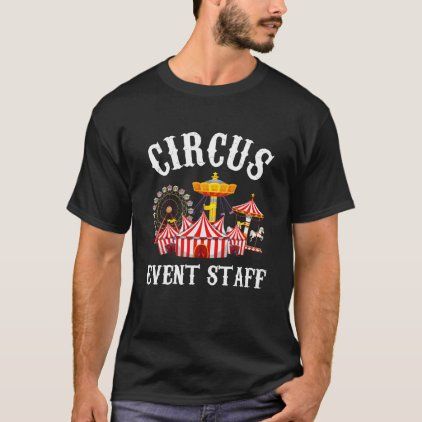 Kids Circus Event Staff Gift Carnival Themed Birth T-Shirt Circus Theme Birthday Party, Popcorn Carnival, Circus Event, Circus Birthday Party Theme, Carnival Birthday Party Theme, Circus Birthday Party, Staff Gifts, Circus Animals, Carnival Birthday Parties