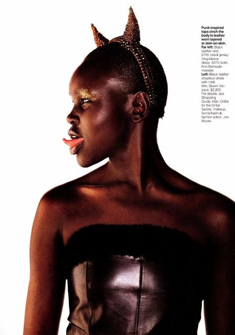 Gilles Bensimon, Alek Wek, Elle Us, Grace Jones, 90s Models, Career Fashion, Elle Magazine, What Is Tumblr, Artistic Photography