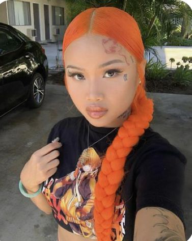 Hair Baddie, Dyed Natural Hair, Baddie Hairstyles, Orange Hair, Hair Inspo Color, Grunge Hair, Black Girls Hairstyles, Aesthetic Hair, Locs