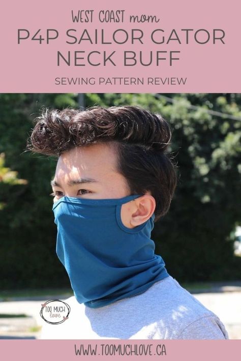 Patterns For Pirates, Neck Gaiter, Ear Loop, Wool Fabric, Neck Warmer, Keep Warm, Easy Sewing, Outdoors Adventure, Sewing Pattern