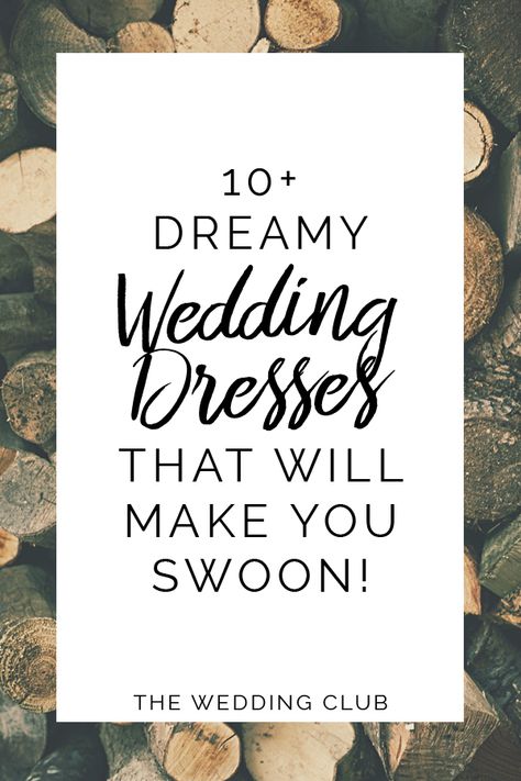 10+ Dreamy wedding dresses that will make you swoon - We have arrived in 2019, which means that wedding trends are now more ever-changing than ever before. (It also means that shopping for your dream wedding dress online just became easier!). What was in fashion last season may not be in today, and certain vintage styles are now some of the trendiest looks around. And what was considered a no-go about 10 years ago, is now the ultimate look for the trendiest bride around. Online Wedding Dress Shopping, Dreamy Wedding Dress, Feminine Wedding, Trendy Bride, Classic Brides, Lace Dress Vintage, Ivory Wedding Dress, Planner Bundle, Affordable Wedding