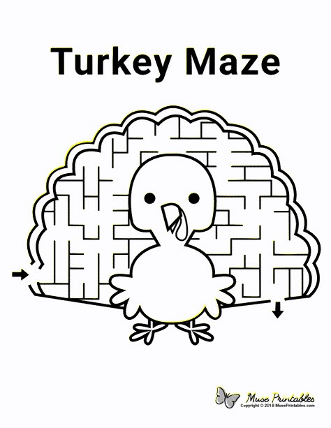 Crafts For November For Kids, Thanksgiving Activity Pages For Kids, November Art Activities, Activities For Kids Thanksgiving, Thanksgiving 2nd Grade Activities, Thanksgiving Activity Pages, November Kids Activities, Easy Thanksgiving Games, Turkey Maze