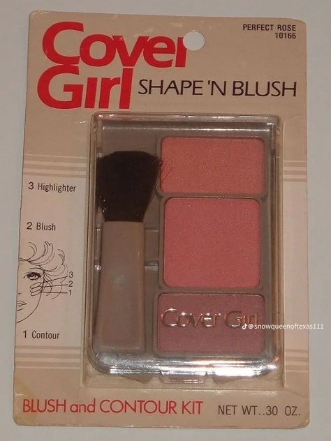 Always Remember Me, Childhood Memories 70s, Retro Beauty, 80s Nostalgia, Blush Contour, Contour Kit, Vintage Cosmetics, Girl Vintage, Vintage Makeup