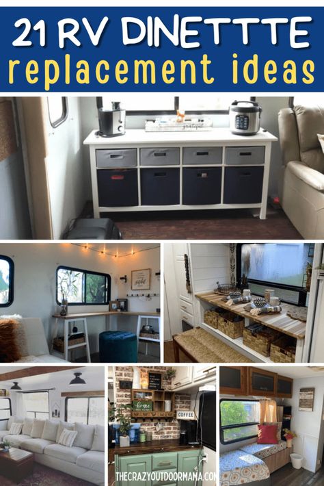 Rv Dining Table, Rv Table Ideas, Rv Decorating Ideas, Camper Table, Rv Dinette, Diy Travel Trailer, Rv Diy, Rv Remodeling, Rv Decorating