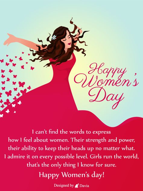 Today is a day to admire, to honor and to inspire the women around you who have sacrificed so much to be successful and yet they are able to keep their heads high no matter what. Send this ecard to the women in your life that has inspired you to excel in your lives too. Let’s celebrate the International Women’s Day together! Happy Woman's Day Quotes, Happy Womens Day Quotes, International Womens Day Quotes, Women's Day Cards, Women's Day 8 March, Womens Month, Happy Woman Day, Girls Run The World, Happy Women's Day