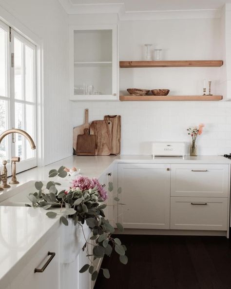 Coastal Scandinavian Style, Stone Ambassador, Australian Homestead, Modern Queenslander, Clean Pantry, Dulux Natural White, Kids Mess, Homestead Kitchen, My Own Home