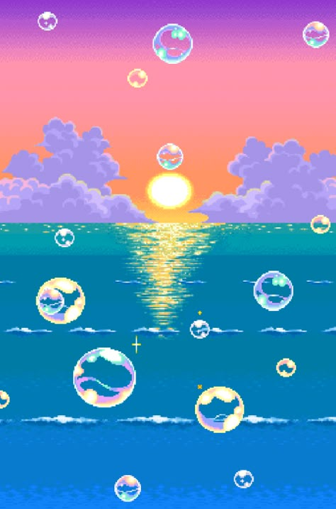 Pokemon Mystery Dungeon Pokemon Beach, Pokemon Dungeon, Pokémon Mystery Dungeon, Wallpaper Diy Crafts, Beach At Dusk, Pokemon Mystery Dungeon, 4k Phone Wallpapers, Pixel Art Landscape, Mystery Dungeon