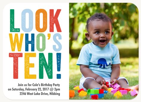 Colorful Chalk - simplytoimpress.com One Is Fun Birthday Party, Jack Birthday Party Ideas, One Is Fun Birthday, First Birthday Invitations Boy, 1sr Birthday, First Birthday Invites, One Is Fun, Party Invitation Ideas, Birthday Party Boy