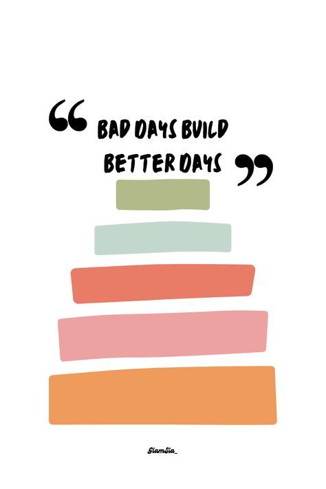 Embrace the bad days as stepping stones to better ones. Growth often comes from overcoming challenges. #BetterDaysAhead #GrowthMindset #StayPositive #KeepPushing #SelfImprovement #MotivationDaily #BounceBack #MentalStrength #QuotesToLiveBy #MindsetMatters Overcoming Challenges, Mental Strength, Better Days, Keep Pushing, Better Day, Bad Day, Staying Positive, The Bad, Growth Mindset