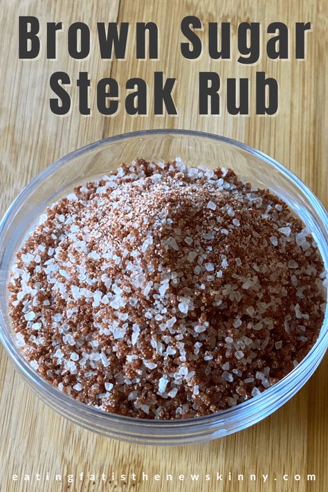 Steak Dry Rub Recipe, Dry Rub For Steak, Steak Rub Recipe, Easy Steak Marinade Recipes, Steak Marinade Easy, Steak Rub, Steak Marinade Recipes, Steak Rubs, Brown Sugar Recipes