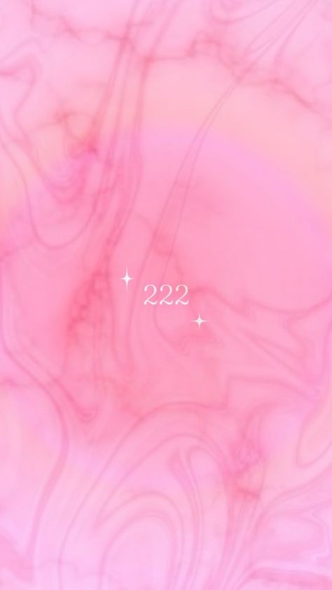 #pink #aesthetic #pinkaesthetic #wallpaper #angelnumbers #angelnumbers222 #222 Angel Number 222, Angel Numbers, Pink Aesthetic, Pink