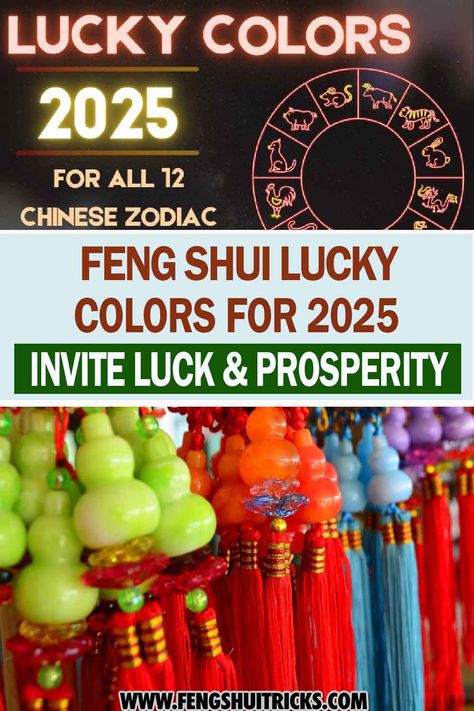 Chinese Coins Feng Shui, Color For 2025, Feng Shui Office Colors, Fung Shway Rules, Color Of The Year 2025, Feng Shui Hallway, 2025 Color Of The Year, Feng Shui Numbers, Feng Shui Energy Map