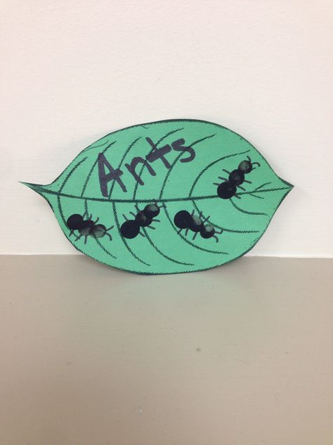 Finger print ants for letter A Ant Finger Print Craft, Ants Activities For Toddlers, Ants On A Log Craft, Ant Art For Toddlers, Ant Craft For Kids, Ant Art Preschool, Ant Craft For Toddlers, Ants Activities For Preschool, Ant Crafts For Toddlers