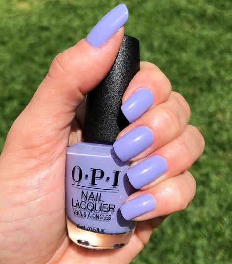 OPI - You’re Such a Budapest - periwinkle blue nails - pastel nails Opi Periwinkle Blue, Opi Periwinkle, Blue Nails Pastel, Periwinkle Blue Nails, Periwinkle Nails, Nails Pastel, Infinity Nails, Nails Opi, Finger Nail Art