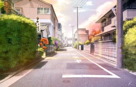 Japanese Neighborhood, Japan House Design, Japanese Town, Anime House, Tokyo Anime, Anime Places, Episode Backgrounds, Scene Background, Anime City