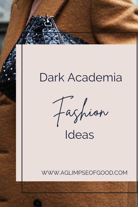 3 Dark Academia Styles for your Fabulous 50 Looks — A Glimpse of Good Dark Academia Fashion Over 50, Fabulous 50, Parents Weekend, Dark Academia Style, Academia Style, Dark Academia Fashion, Academia Fashion, College Student, Dark Academia