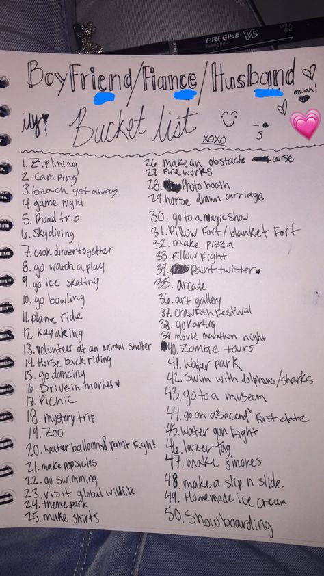 Dating Checklist, Bucket List Ideas For Couples, Romantic Bucket List, Creative Date Night Ideas, Romantic Date Night Ideas, To My Future Husband, Creative Dates, Couple Activities, Daily Journal Prompts