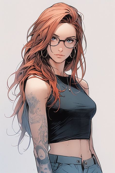 Image Modern Female Character Design, Female Oc Character Design Modern, Mom Character Design, Modern Character Design, Comic Face, Anime Fanfiction, Female Character Concept, Beauty Art Drawings, Female Character