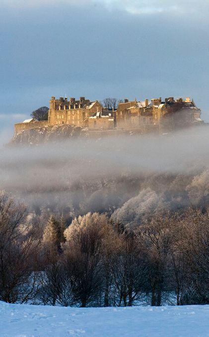 thequeensenglish:  “ Stirling Castle, Stirling, Scotland.  Stirling is one of Scotland’s greatest and most important castles.  The childhood home of Mary Queen of scots, Mary’s coronation also took place in the Chapel Royal in 1543.  The castle became... Stirling Castle Scotland, Stirling Castle, Scotland Forever, William Wallace, Castle Scotland, Bonnie Scotland, Castles In Scotland, Scotland Castles, Scotland Highlands