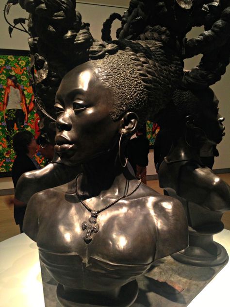 Tristencore Aesthetic, Cinematic Shots, New Republic, Kehinde Wiley, Art And Music, Places To Explore, African Sculptures, Brooklyn Museum, Afrocentric Art