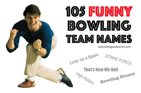 You and your teammates can jell when you choose from our funny bowling team names. Elevate your scores with the confidence that comes from a cool name. Team Names Funny, Team Names Ideas, Bowling Team Names, Bowling Quotes, Funny Bowling Shirts, Sports Slogans, Fun Bowling, Bowling Tips, Bowling Outfit